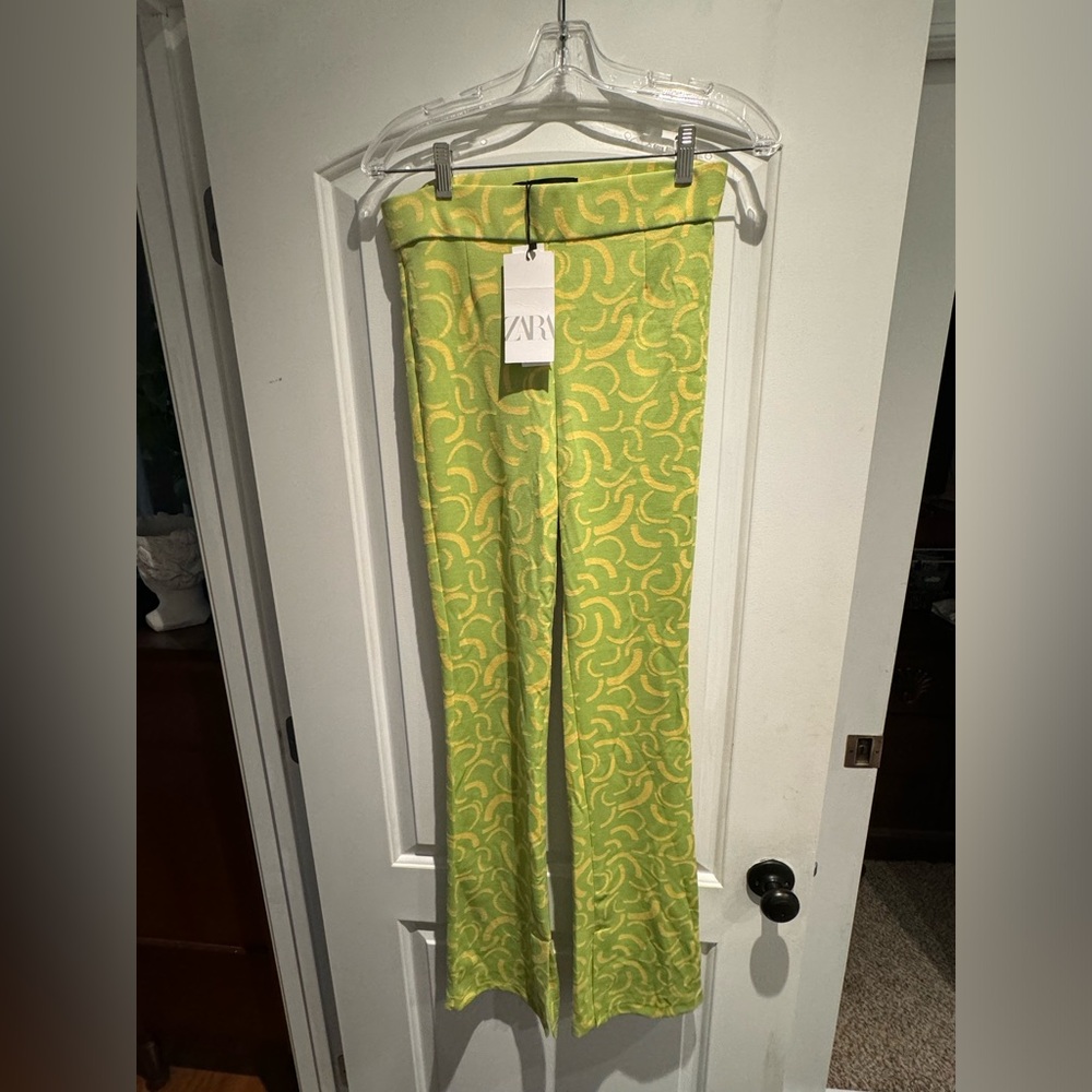 Green Zara pants!